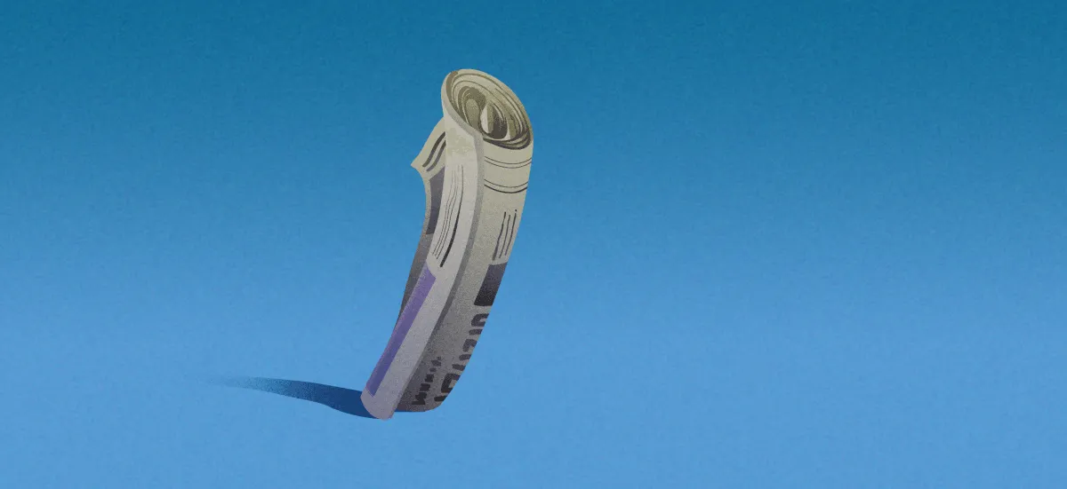 Artistic illustration of rolled paper documents representing crash reports and debugging documentation